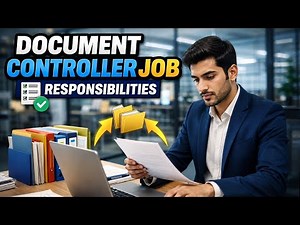 Documents Controller Job Responsibilities || Salary + Duties Documents controller || Job Interview