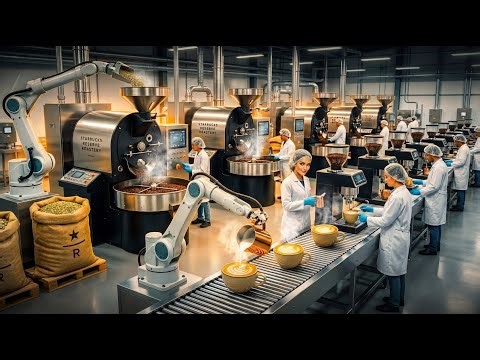 Inside The Starbucks Roastery: From Green Bean to Coffee Cup