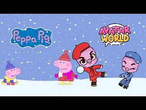 ❄️ WINTER EPISODES OF PEPPA PIG 🐷 AVATAR WORLD ❤️