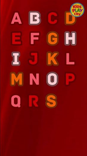 ABC Song for Kids 🎶 Learn Alphabet A–Z 🔤 Super Fun Sing Along 🌈 | Kids Play City