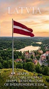 Latvia Restoration of Independence Day | May 4 Celebration #latvia #independenceday #nthem