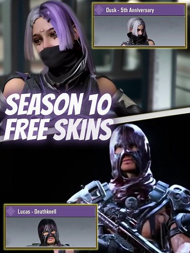Season 10 Free Skins Guide for COD Mobile
