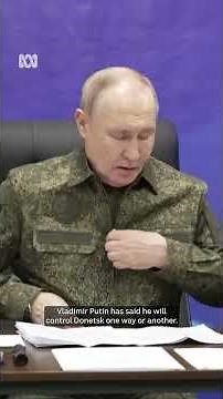 The Ukrainian regions at the heart of a realistic peace deal with Russia | ABC NEWS