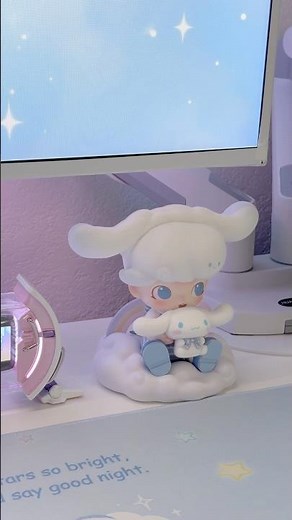 dimoo world x cinnamoroll figurine ☁️ ‪@POPMARTOFFICIAL‬ #popmart #figurine #sanrio #cinnamoroll