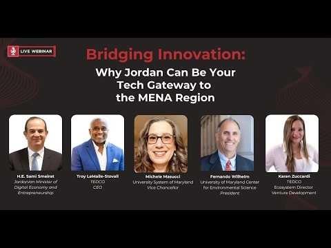 Bridging Innovation: Why Jordan Can Be Your Tech Gateway to the MENA Region