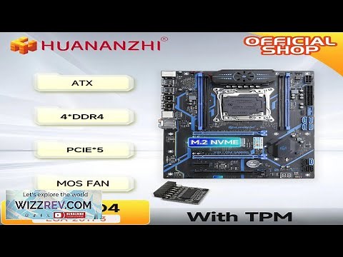 HUANANZHI X99 CD4 LGA 2011 3 XEON X99 Motherboard with TPM2.0 support Intel