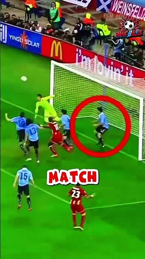 Why Players Use Their Hands to Save Goals! 🤯🖐️#football #soccer #handball