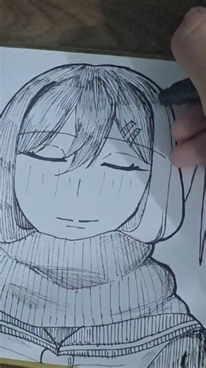 Kagerou Project Ayano Tateyama Shikishi Ink art