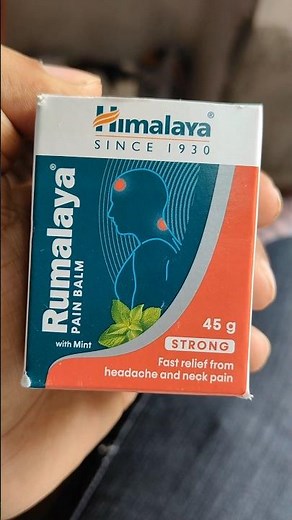 Himalaya Rumalaya Pain Balm review | Best balm for Neck Pain and Headache