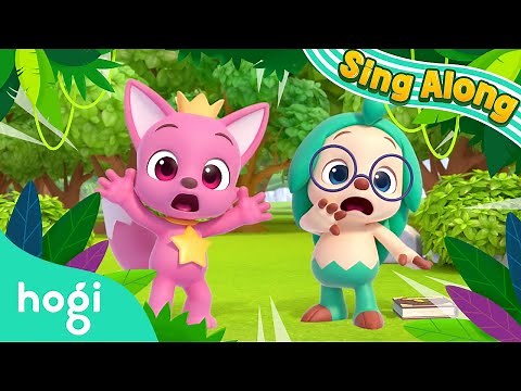 Down in the Jungle 🦍 | Sing Along with Hogi | Boogie woogie boo! | Pinkfong & Hogi