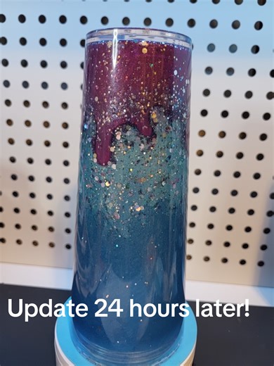 Beautiful Pink Mica Update After 24 Hours