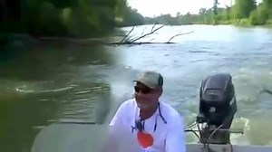 Fisherman gets smacked in the face by an asian carp... | Mojo TV