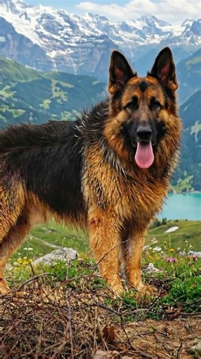 Huge German Shepherd in Its Prime #gsds #germanshepheard #puppy