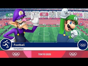 Mario & Sonic at the Tokyo 2020 Olympic Games - Waluigi/Yoshi Vs. Luigi/Mario
