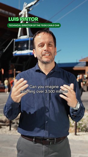 The Teide Cable Car is a pioneer in using only solar power. The perfect energy management for conserving the National Park 🚠. #CanaryIslands #Sustainability | Kanariøyene