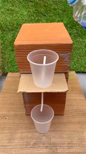 The water transfer trick that looks like magic Simple, clever, and powered by physics. #USA #DIYFix #ScienceHack | Home Tricks