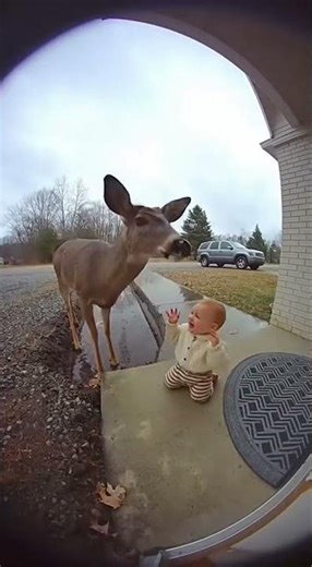 Brave Animal Heroically Saves Baby Caught on Camera