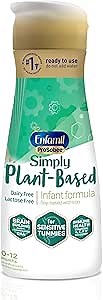 Enfamil Prosobee Plant based Baby Formula, for Sensitive Tummies, Soy-based Plant Sourced Protein, Vitamins for Immune Support, Lactose-free, Milk free, Gluten free, 32 Fl Oz Bottle