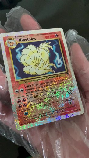 Ninetales - Legendary Collection • • • • #pokemon #pokemontcg #pokemoncards #pokemoncollection #ninetales