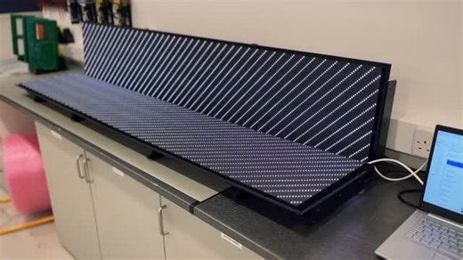 Two LED Theatre signs on the bench for soak testing today, once approved they will be mounted into their custom metalwork and shipped to the client in flight cases ready for use. If you’re looking for Electronics box build services, pop us a message and see how we can help. #Electronics #LED #Boxbuild #manufacturing | BRS-Systems