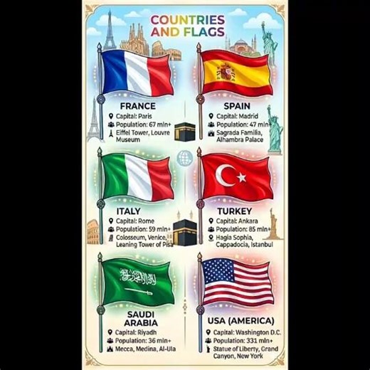 🌍✈️ 5 Most Popular Travel Spots in 2025 You Must Visit 🏖️🏛️ #usa #history #travel
