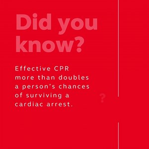 Did you know this CPR fact? Empower yourself with CPR skills and you can more than double someone’s chance of surviving a cardiac arrest. | Resuscitation Council UK