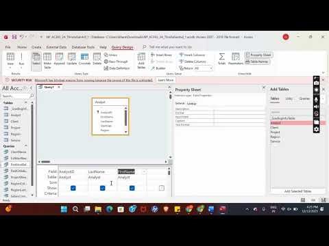 New Perspectives Access 365 | Module 3: SAM Project A | Lighthouse Cybersecurity #newperspectives