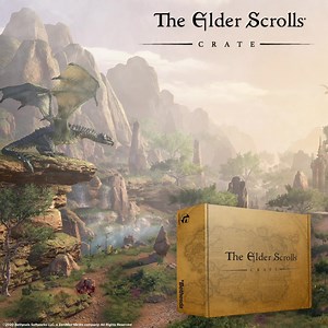 Go beyond Skyrim, Oblivion, & Tamriel itself with the new Elder Scrolls® Crate packed with exclusive gear! | Loot Gaming by Loot Crate