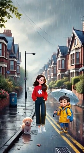 Jack’s little umbrella of kindness#shorts #subscribe