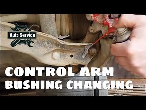 Replacing Rear control Arm Bushing on a Mercedes w210