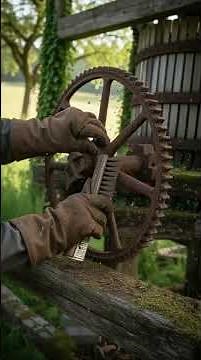 This 1890s Cider Press Was Hidden in an Orchard for 130 Years. We Just Turned It On.