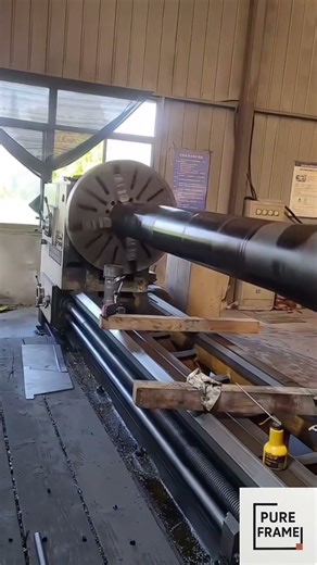Facing a Steel Flange on Heavy Lathe Machine"🔧⚙️🔧