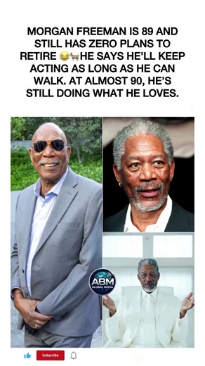 Morgan Freeman, 89, Has No Plans to Retire – "Keep Working" 🎬 #MorganFreeman #Hollywood #Legend
