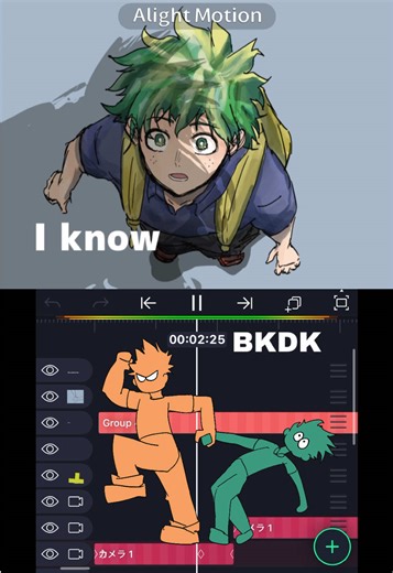 Creative BKDK Animation Edit with Fun Music