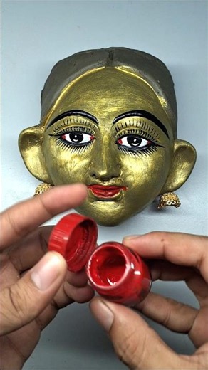 Maa Durga murti making with super clay 💖 Durga maa making 🌺jay maa Durga #art #shorts #viral