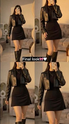 All-black outfit ideas you NEED to try 🖤Minimal, edgy & effortlessly chic #fashionsizzle #styleid