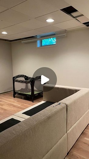 Crystel DIY & Design on Instagram: "If you’ve been following along your stories you saw how we solved our dilemma of what to do with these cubicle walls, and they turned out great! Check out my stories/highlights for the flooring and Murphy bed build!"