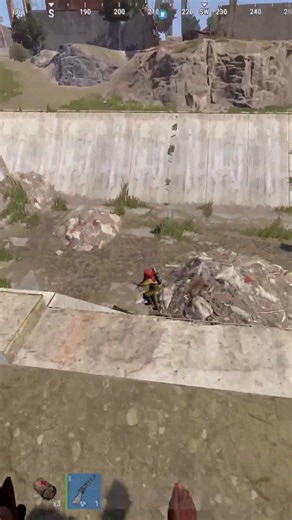 I stole a clans M249... #rust