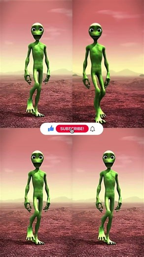 Alien Dance Dame tu Cosita vs Funny Alien Dance vs Selena Gomez & Rema Baby Calm Down Full HD 2023.