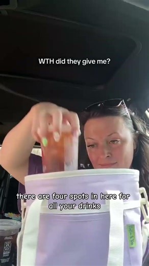 4-Compartment Drink Carrier Bag for Coffee