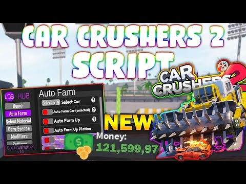 *NEW* Car Crushers 2 Script (PASTEBIN 2025) (INF MONEY, AUTOFARM, MONEY FARM, SPEED BOOST)