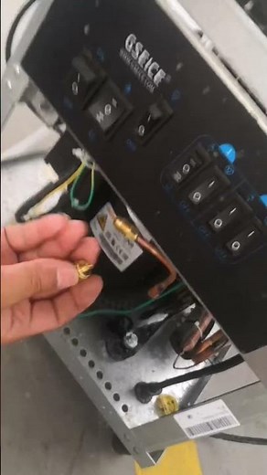 GSEICE Slushy Machine Refrigerant Detection