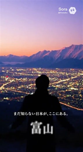 【富山県紹介映像】歌 #ai生成動画