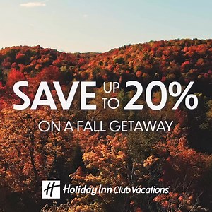 More room than a hotel, more ease than a rental! 🍂 Experience the comforts of home with the perks of resort-style amenities. Get up to 20% off your fall getaway at Holiday Inn Club Vacations. | Holiday Inn Club Vacations