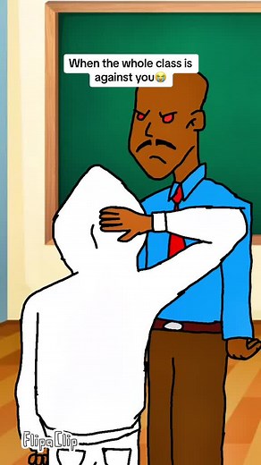 When the whole class is against you😭😭😭 #animationmeme #cartoon #zedtiktok🇿🇲🇿🇲 #fypシ
