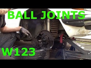 Mercedes W123 Ball Joints Replacement