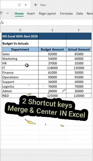 Excel Shortcut Keys 👀 Most Excel Users Don’t Know