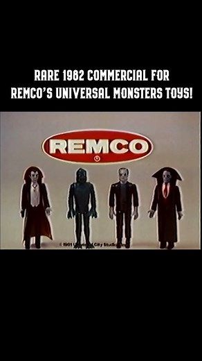 6.2K views · 108 reactions | The REMCO Universal Monster figures and (eventual) accessories are legendary to this day! 率‍♂️ Were any of you able to add these to your collection and/or remember commercials like this one in the 80s? -Austin/@undiscovnerd #UniversalMonstersUniverse #Remco #UniversaMonsters #ClassicsMonsters #Horror #HorrorMovies #VintageToys #Toys #80s #Reels #Nostalgia | Universal Monsters Universe | Facebook