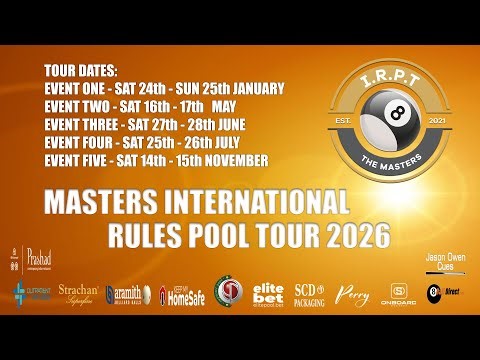 IRPT MASTERS TOUR 2026 - EVENT 1