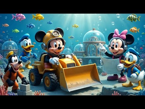 Mickey Mouse Underwater Adventure Episode 34 🌊 | Building the Ocean City!